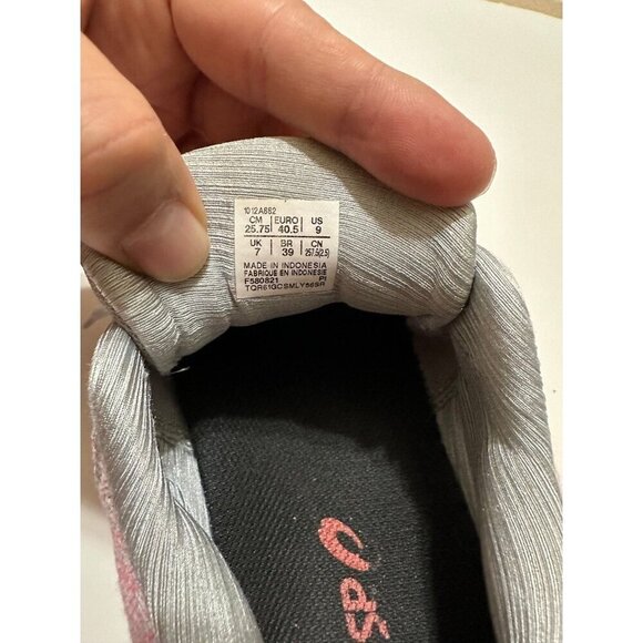 ASICS Women's Blazing Coral/White Gel-Nimbus Lite 2 Size: 9.0 - Picture 12 of 12